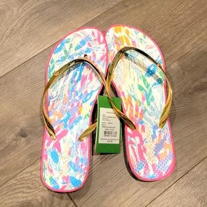 Lilly Pulitzer sparkling sands shoe